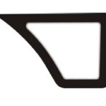 CASE BACKHOE RH DOOR LOWER WINDOW